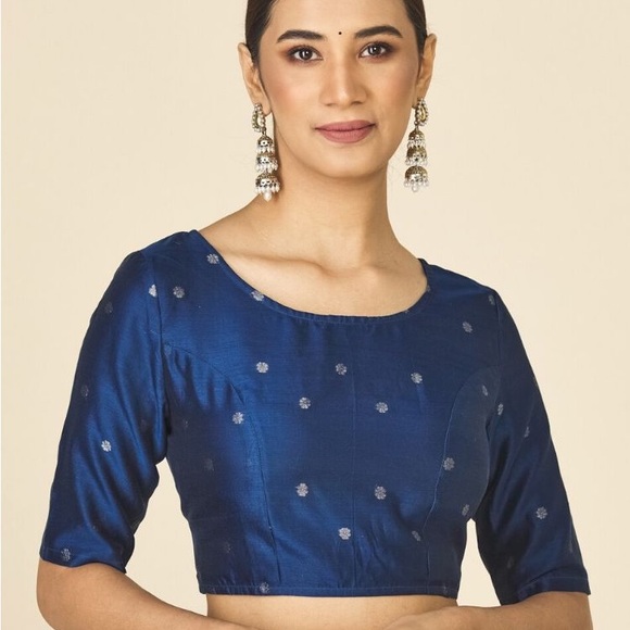 Brand new fabindia silk blouse you cannot miss - Picture 3 of 8